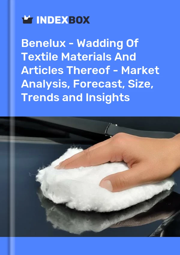 Report Benelux - Wadding of Textile Materials and Articles Thereof - Market Analysis, Forecast, Size, Trends and Insights for 499$
