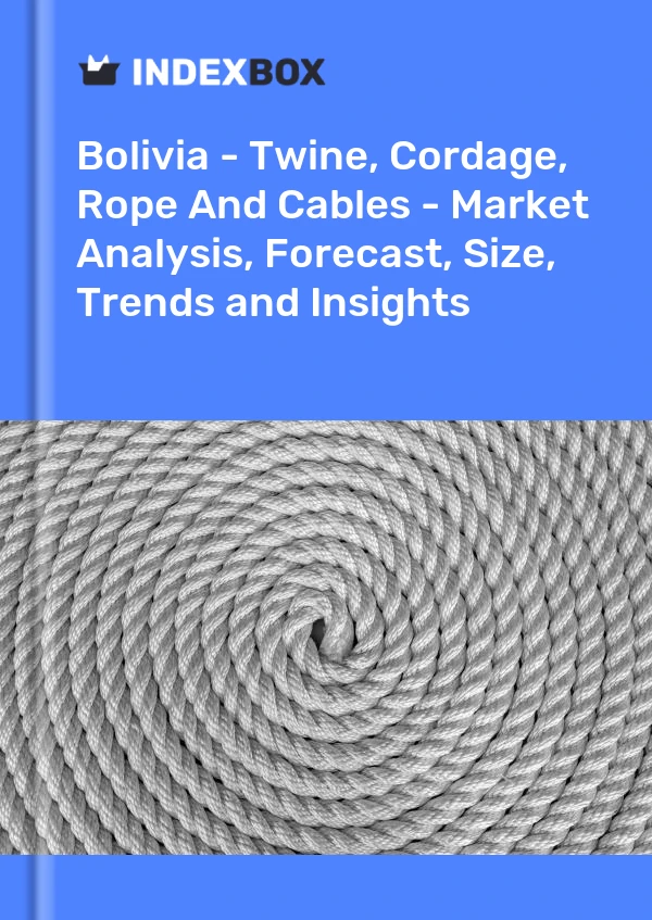 Report Bolivia - Twine, Cordage, Rope and Cables - Market Analysis, Forecast, Size, Trends and Insights for 499$